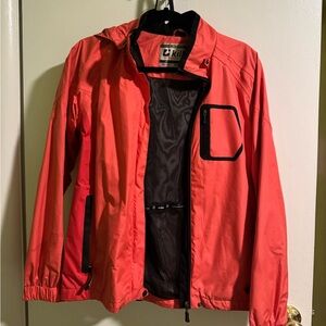 Orange Windbreaker